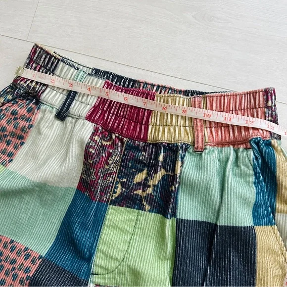 Urban Outfitters Multicolor Patchwork Zaria Cropped Pants - Picture 13 of 16